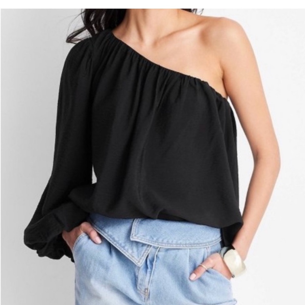 Target Future Collective K. Jenny Lopez one shoulder blouse size Medium